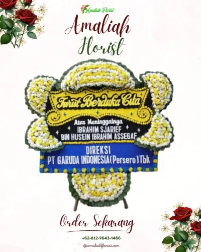 Papan Bunga Duka di Ganjaran